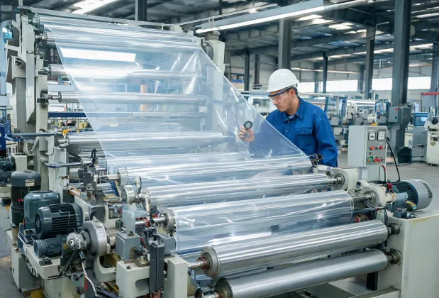 Packaging film line trial